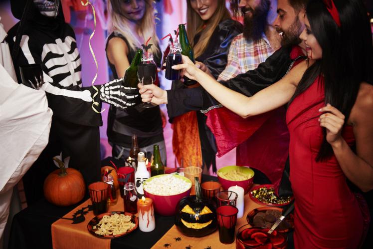 Image for unsobered listicle on halloween parties